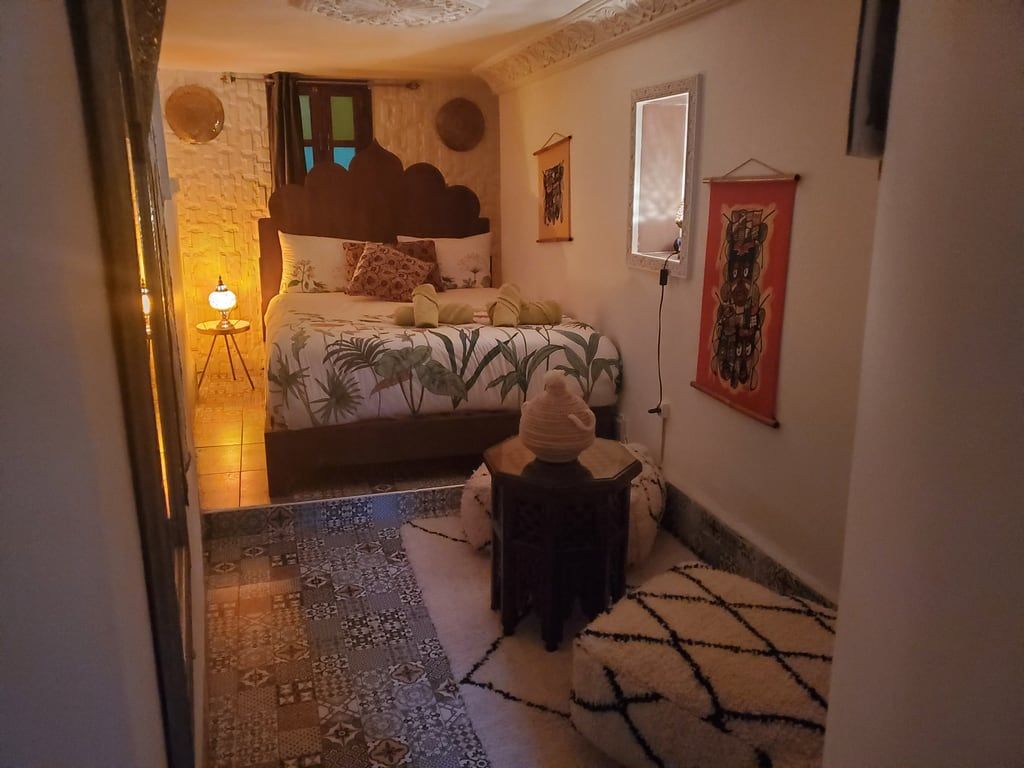 Location de chambres dans un Riad Médina Fès el Bali Maroc